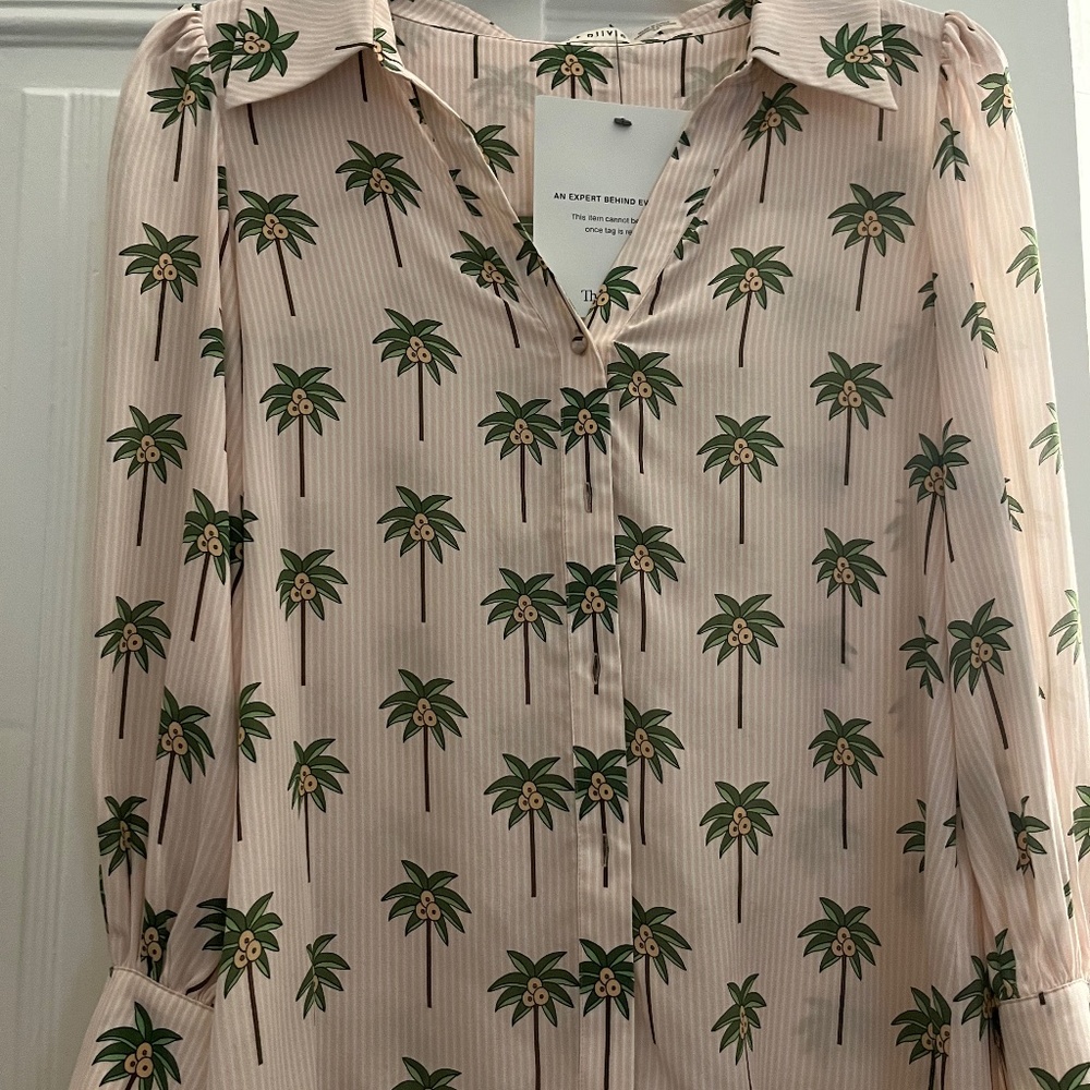 Alice and Olivia silk top